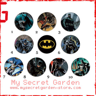 Batman - Pinback Button Badge Set 1a or 1b ( or Hair Ties / 4.4 cm Badge / Magnet / Keychain Set )